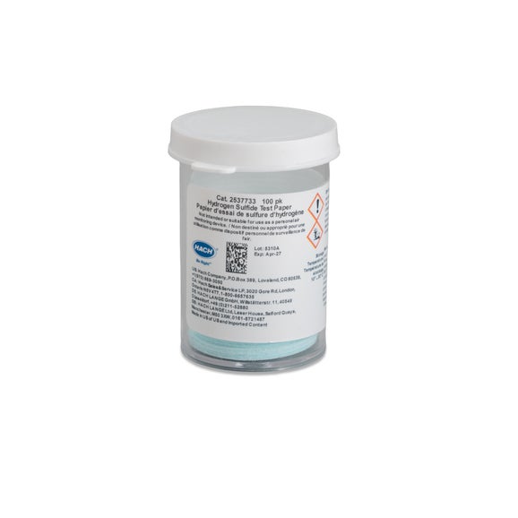 Hydrogen Sulfide Paper, pk/100