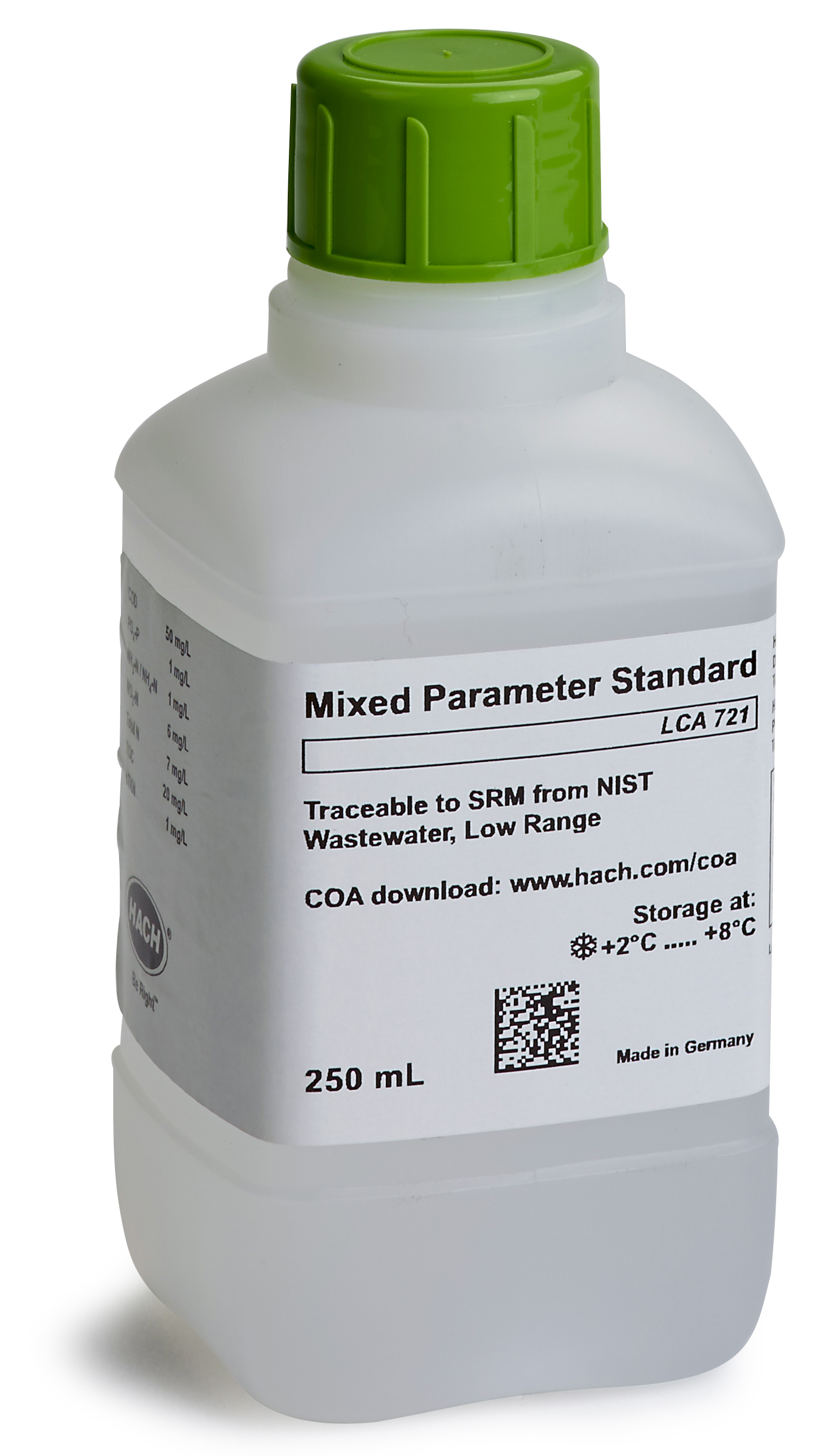 Buy Liquid Nitrogen Hach 189149 Nitrogen-Ammonia Standard Solution, 1 Mg/L  As NH3-N, 500 ML Spirit Of Ammonia