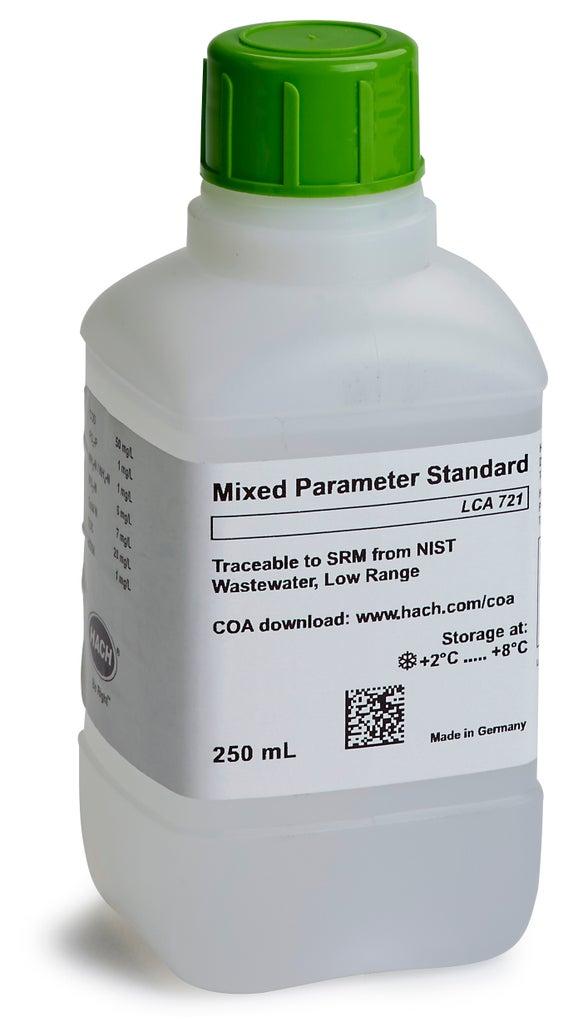 Addista Mixed-Parameter Standard, NIST, Wastewater, Low Range