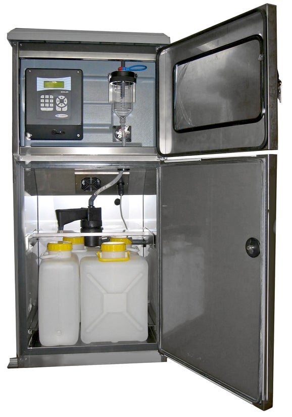 Buehler 421X Stationary Water Sampler in Stainless Steel Enclosure