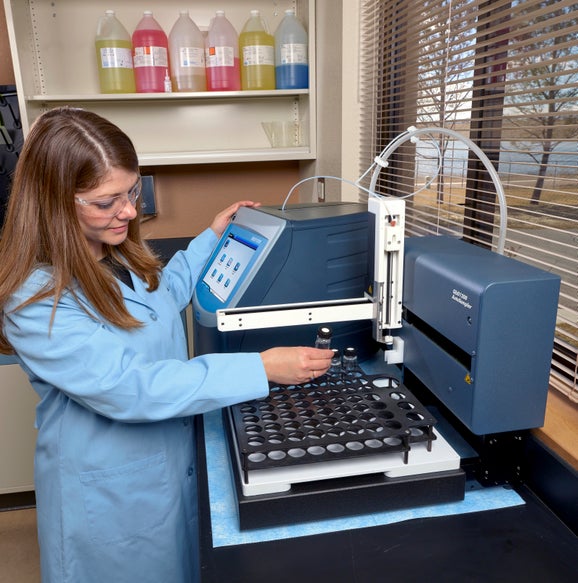 Using the Hach QBD1200 Laboratory TOC Analyser and Autosampler in a Drinking Water Lab