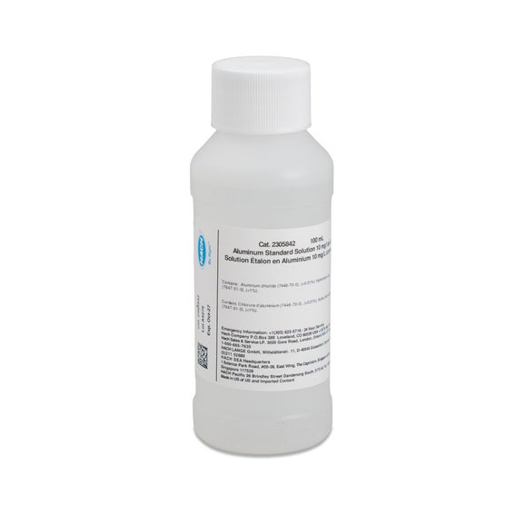 Aluminum Standard Solution, 10 mg/L as Al (NIST), 100 mL