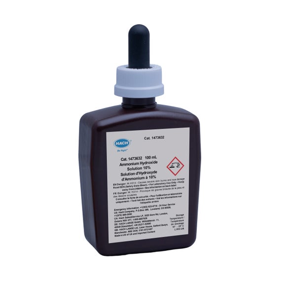 Ammonium Hydroxide Solution, 10%, 100 mL MDB
