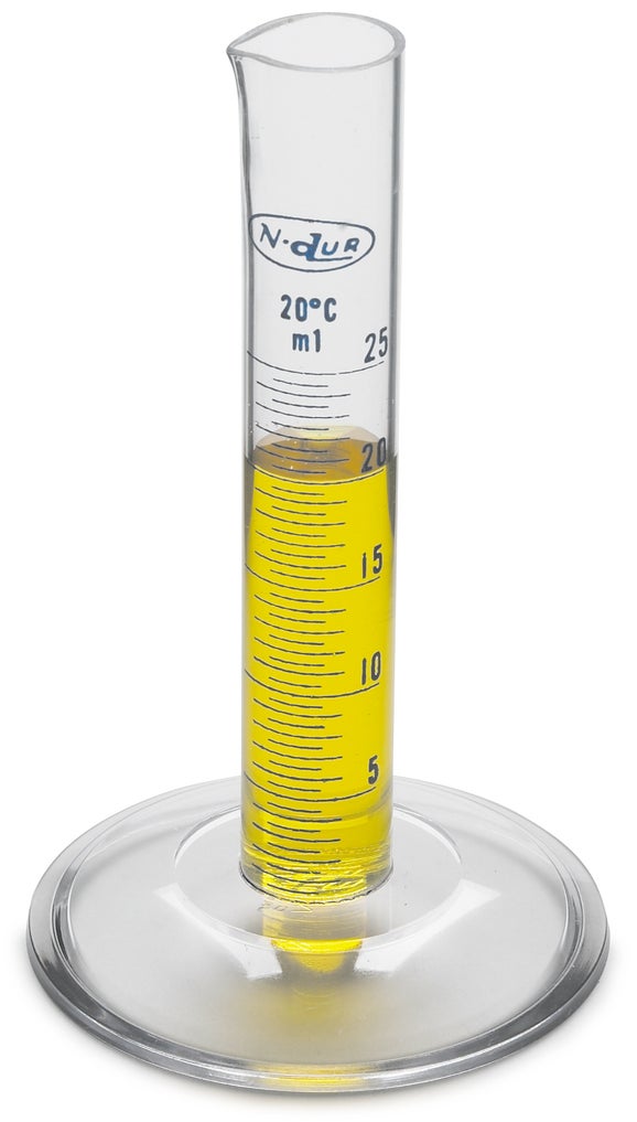 Cylinder, Graduated, Polycarbonate, 250 mL, 2.0 mL divisions