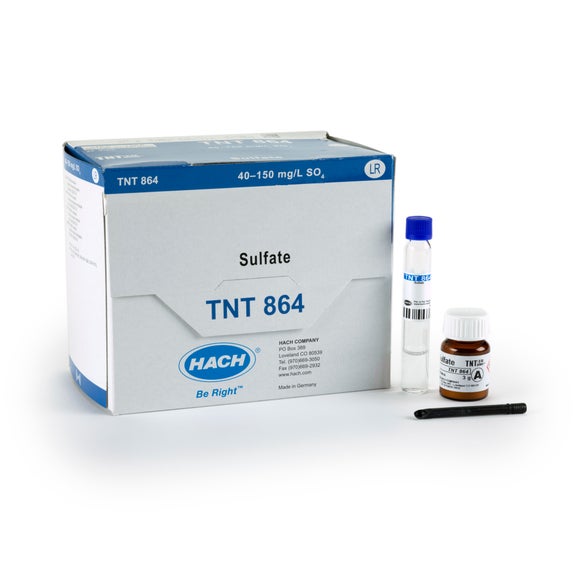 Sulfate TNTplus Vial Test, LR (40-150 mg/L SO₄), 25 Tests