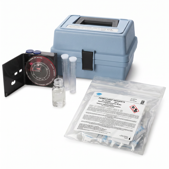 Chlorine (Free and Total) Test Kit, Model CN-70