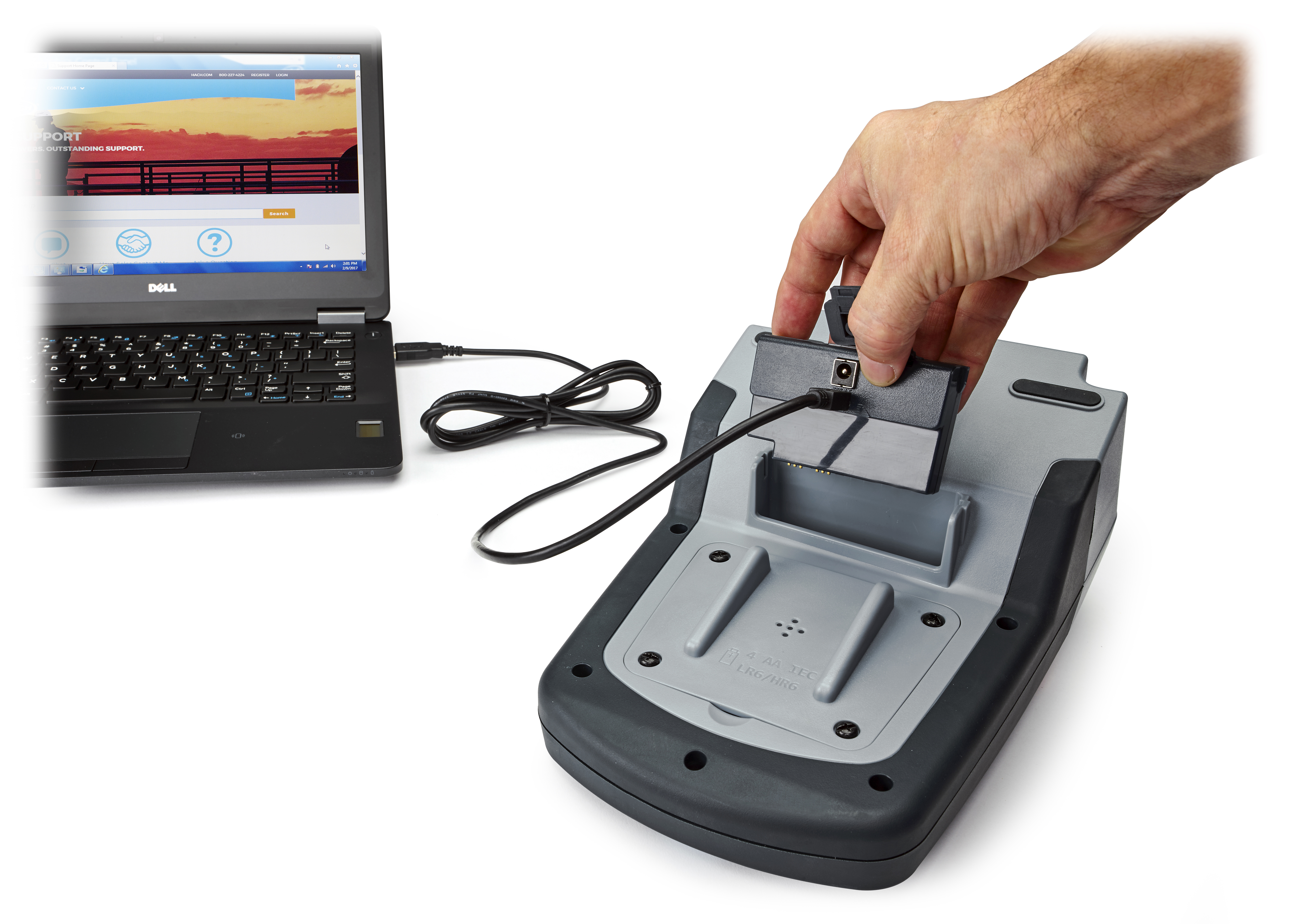 DR1900 Portable Spectrophotometer with USB+Power Module | Hach