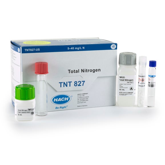 Nitrogen (Total) TNTplus Vial Test, HR (5-40 mg/L N), 25 Tests