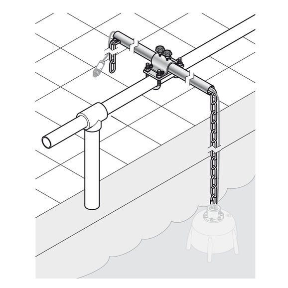 SONATAX sc Chain mount kit, 5m