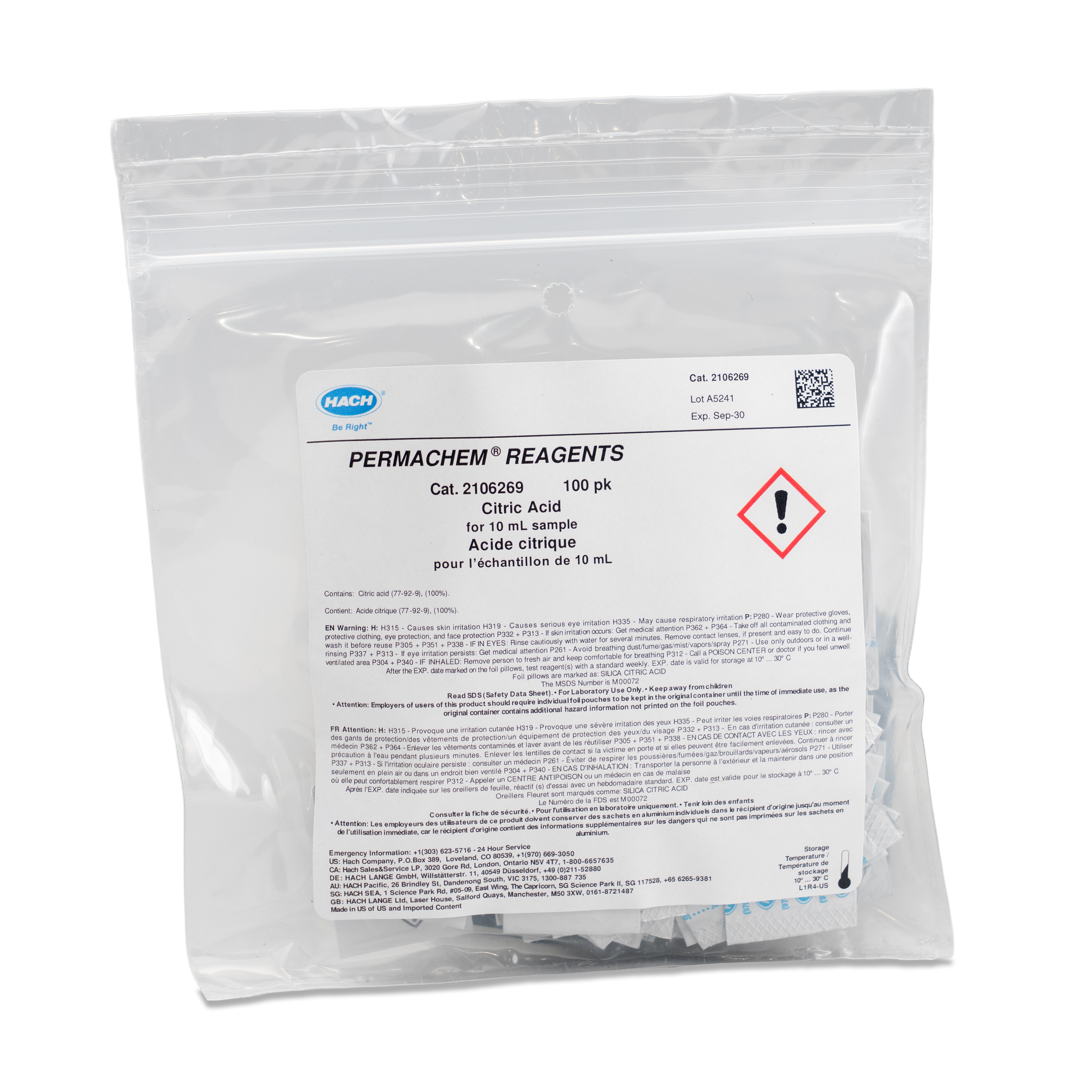 Molybdate 3 Reagent Solution, 50 mL SCDB | Hach SEA