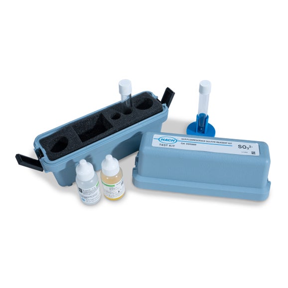 ULR Sulfite Fluorescence Test Kit, 6-500 µg/L (ppb), 100 Tests