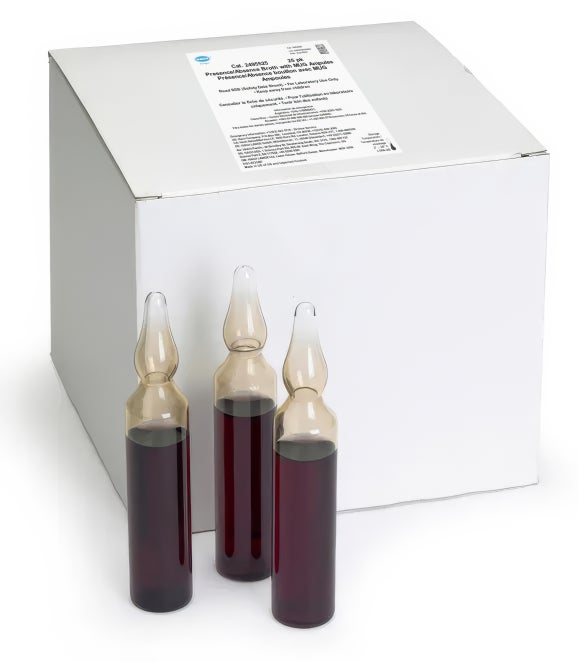 E.coli and total coliforms, pk/25