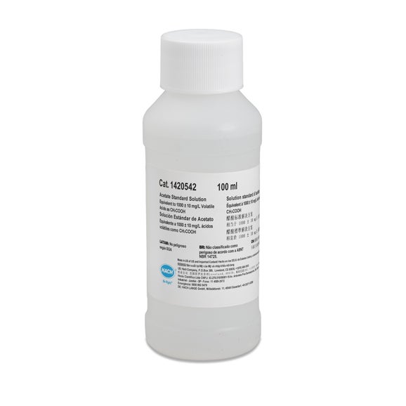 Volatile Acids Standard Solution, 1000 mg/L as Acetic Acid, 100 mL