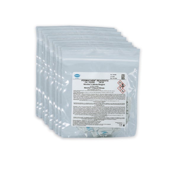 NitraVer® 5 Nitrate Reagent Powder Pillows, 25 mL, pk/1000 (10 x 100/pk)