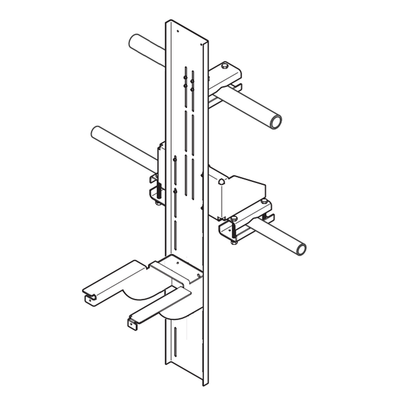 Rail Mounting Kit for SC analyzer without controller