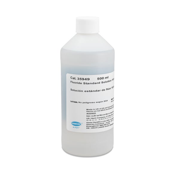 Fluoride Standard Solution, 10 mg/L, 500 mL