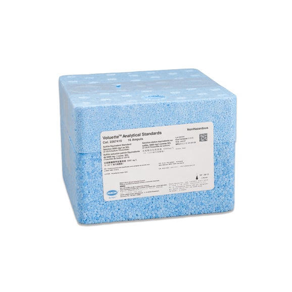 Sulfite Equivalent Standard Solution, 5000 mg/L as SO3, pk/16 - 10 mL Voluette Ampules