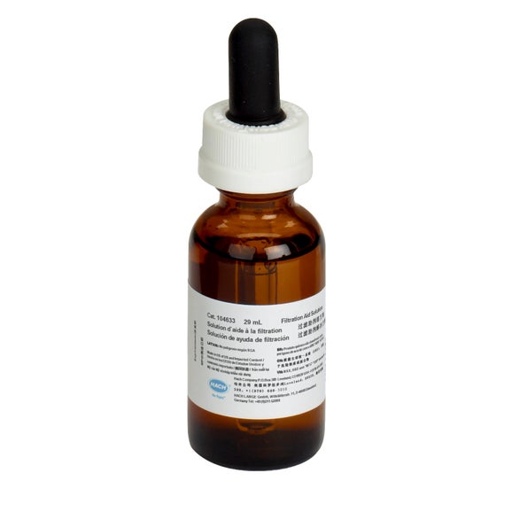 Filtration aid solution, 29 mL DB