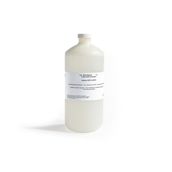 EDTA solution for EZ4043 Total Hardness Analyser, 0.005 N, 2 L