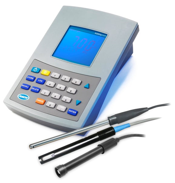 H-Series H280G laboratory pH, Conductivity, DO & ISE Meter (No Probe)