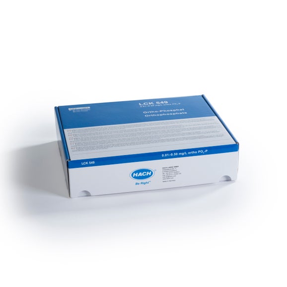 Orthophosphate cuvette test 0.01 - 0.5 mg/L PO₄-P, 20 tests