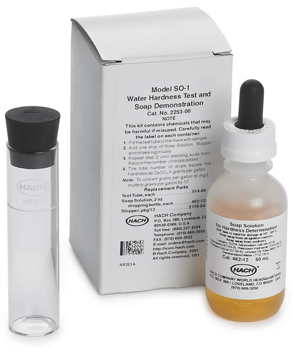 Soap solution, hardness demonstration, 50 mL DB