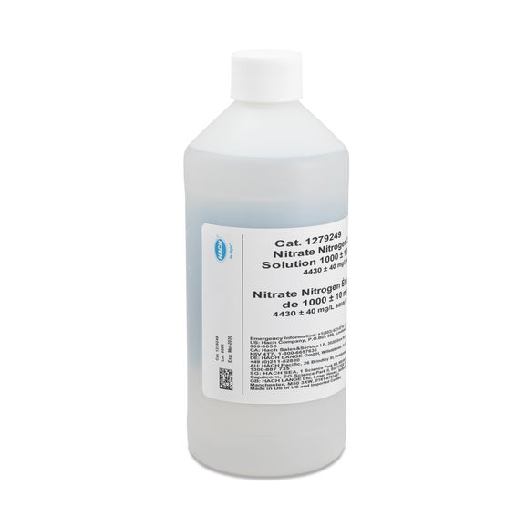 Nitrate Standard Solution, 1000 mg/L, 500 mL