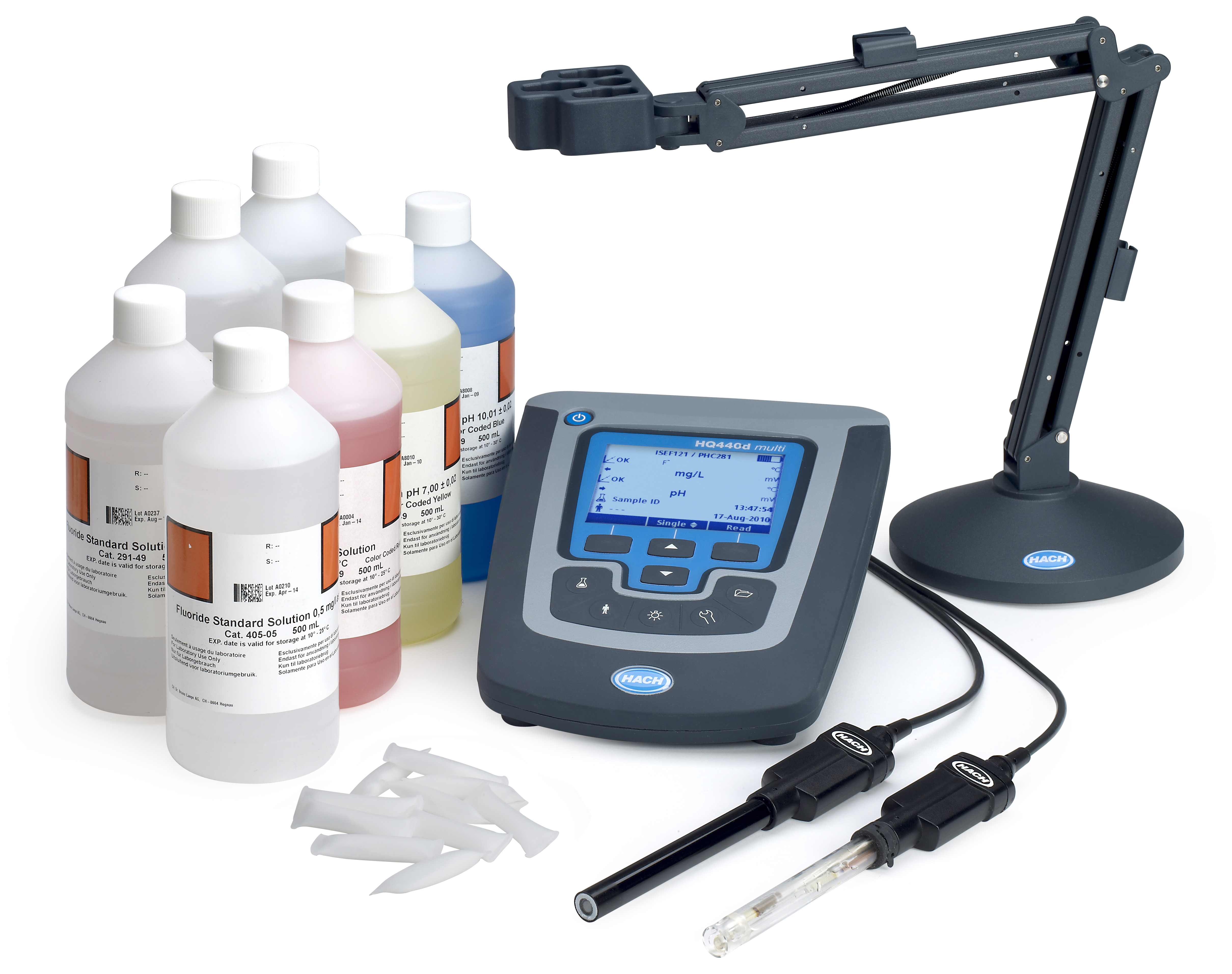 HQD HQ440D Water Quality Laboratory pH and ISE Fluoride (F