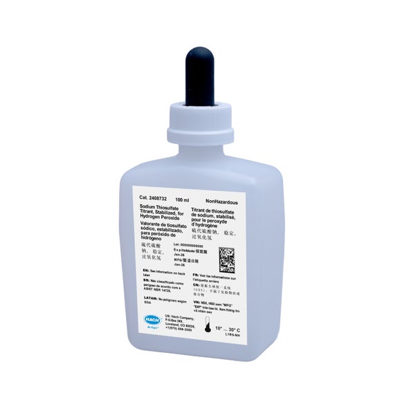 Sodium Thiosulfate Titrant for Hydrogen Peroxide, 100 mL MDB
