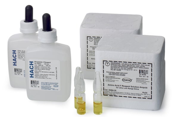 Silica Reagent Set, 3-1000 µg/L SiO₂