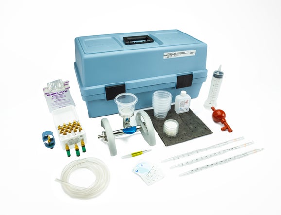 Filter kit, field, coliform & E.coli
