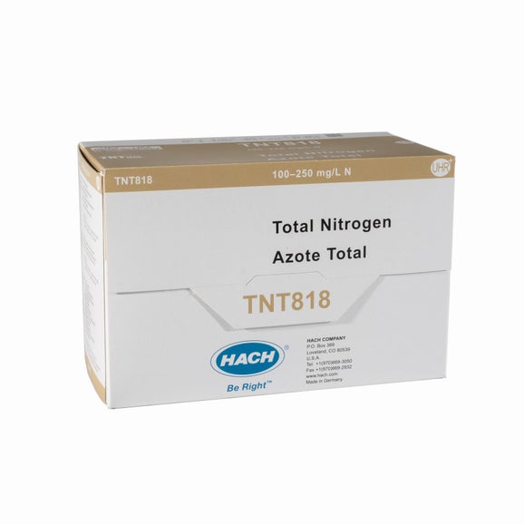 Nitrogen (Total) TNTplus Vial Test, UHR (100-250 mg/L N), 25 Tests