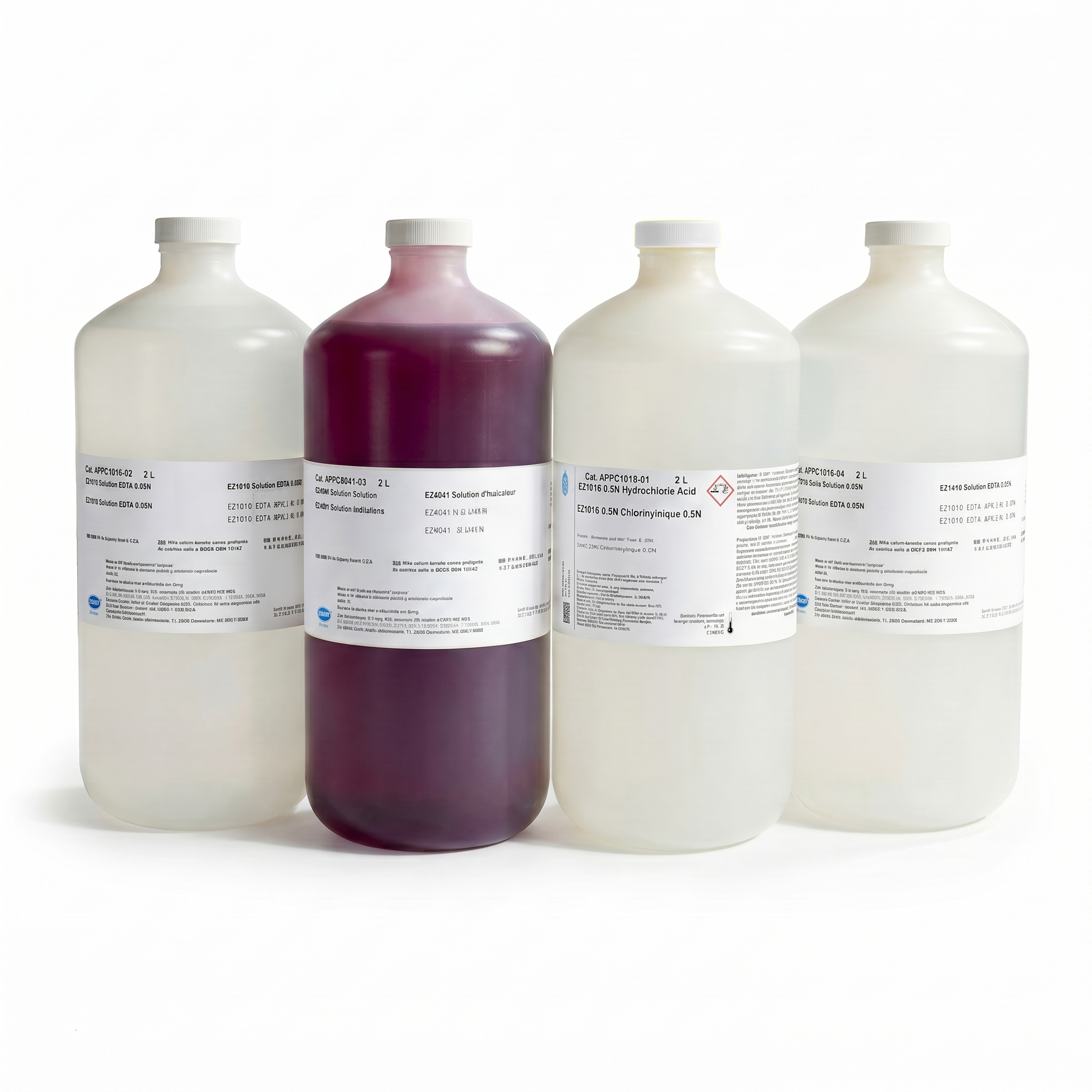 Reagent Kit for EZ1016 Total Hardness Analyser (acid, buffer, colour and EDTA solution)