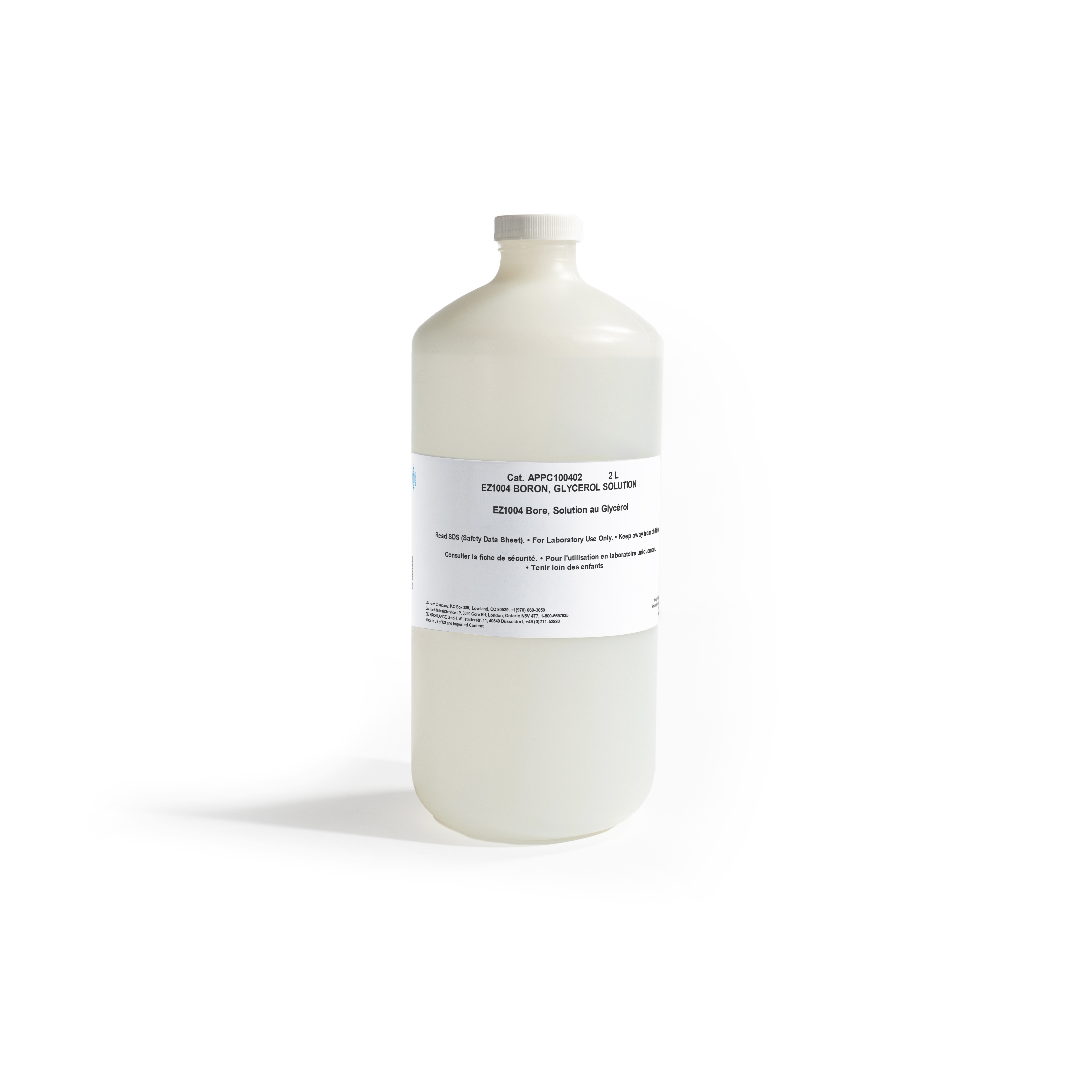 Glycerol Solution for EZ1004 Boron Analyser, 2 L