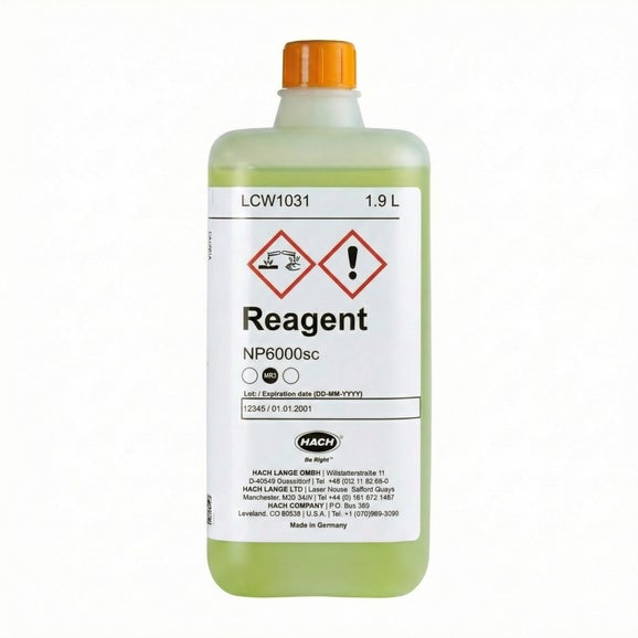 NP6000sc Reagent for Measuring Range 3 (1-75 mg/L PO4-P), 1.9 L