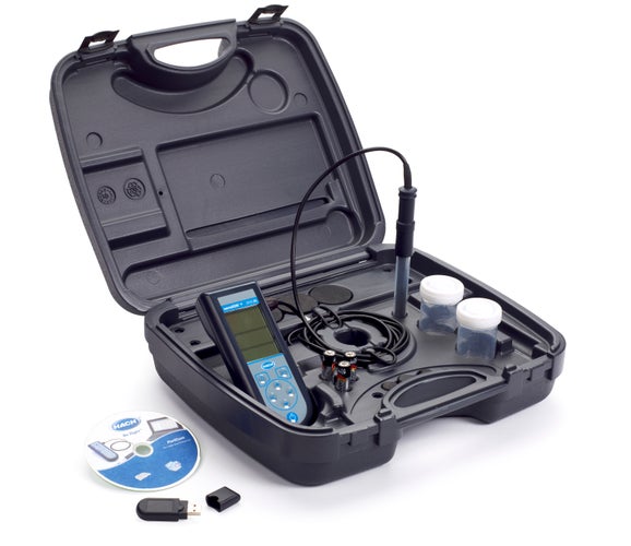 Sension+ DO6 DL Portable Dissolved Oxygen Meter Field kit with Sensor and Data logger