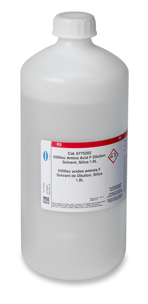 Reagent 3 Silica, 1.8 L, for 5500sc Silica Analyser