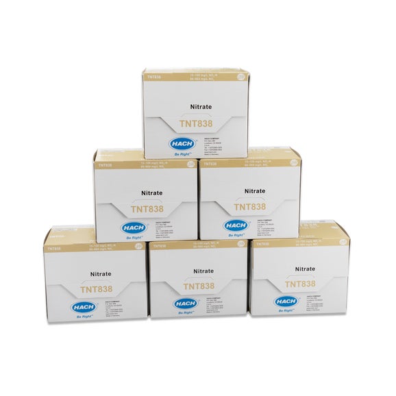 Nitrate TNTplus Vial Test, UHR (15-150 mg/L NO₃⁻-N), 25 Tests