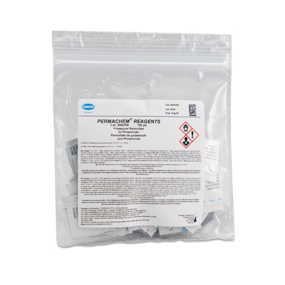 Potassium Persulfate Reagent Powder Pillows, pk/100