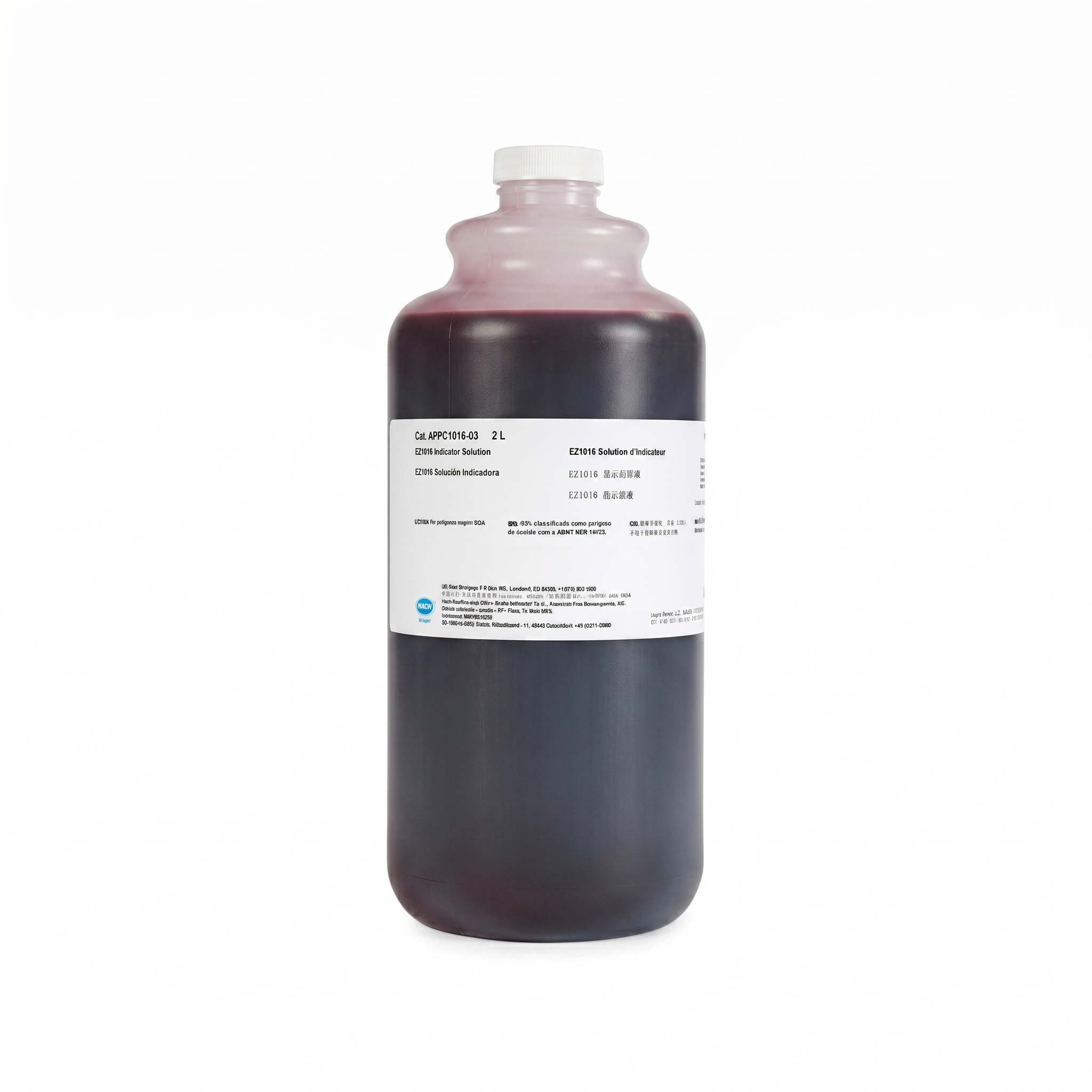 Colour solution for EZ1016 Total Hardness Analyser