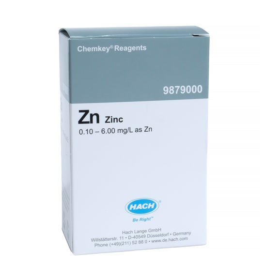 Zinc Chemkey Reagents (box of 25)