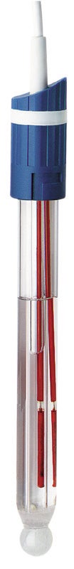 Radiometer Analytical PHC2011-8 Combination Red-Rod pH Electrode for Alkaline Samples (alkaline glass, glass body, BNC)