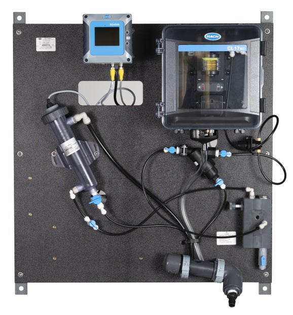 Dual Parameter Monitoring Panel with SC4500, CL17sc and digital pH Sensor