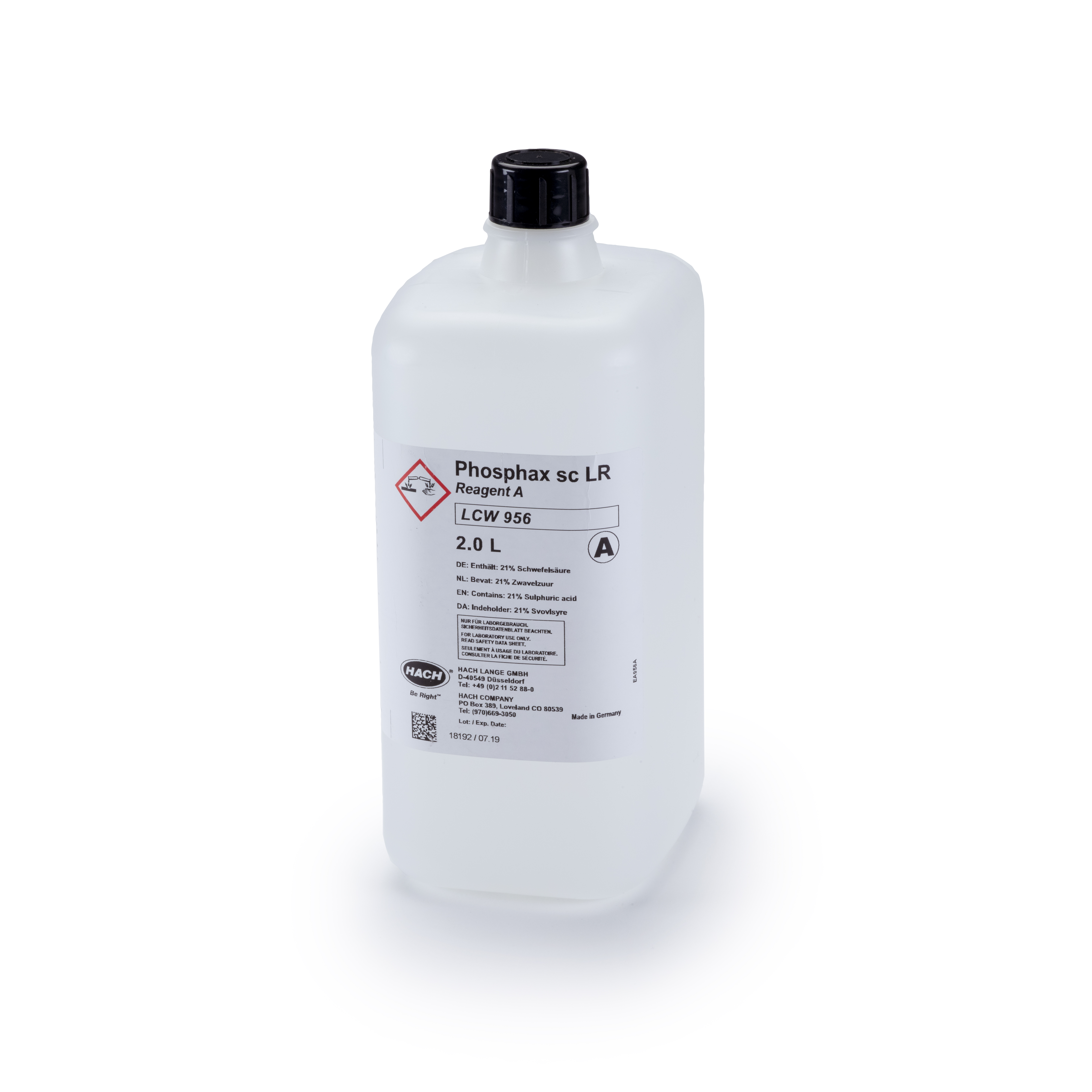 Phosphax sc LR Phosphate analyzer, indoor, 1-channel | Hach