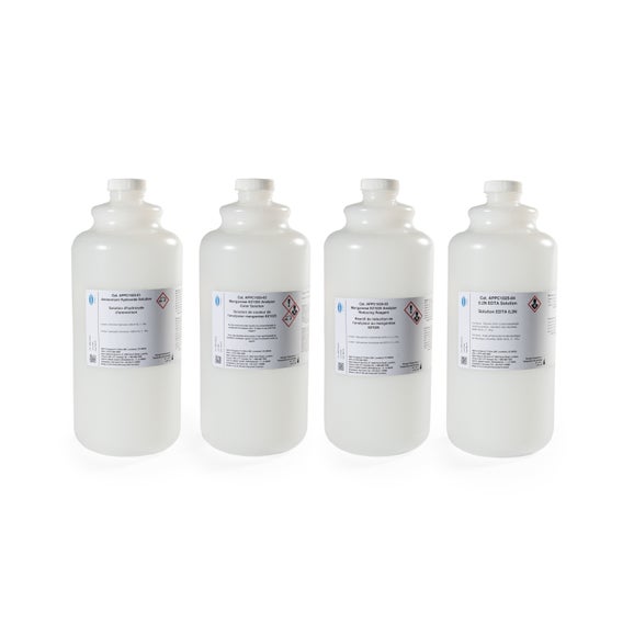 Reagent Kit for EZ1025 Manganese Analyser (buffer, colour & EDTA solution and reducing reagent)