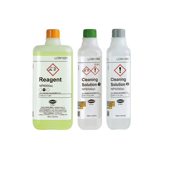 NP6000sc Reagent Set for Measuring Range 2 (0.05-15 mg/L PO4-P)