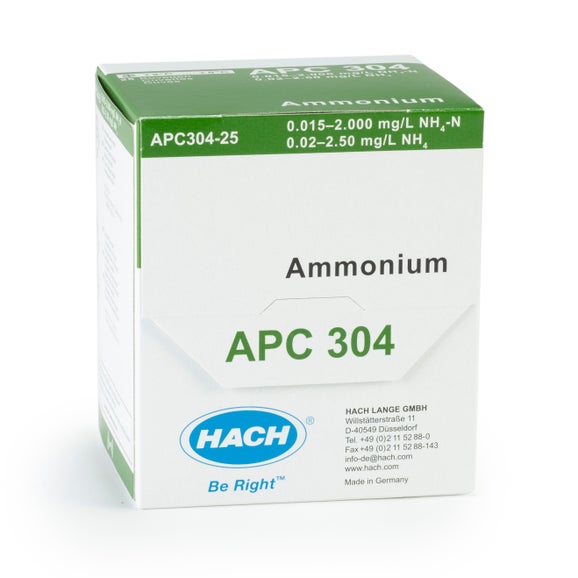 Ammonium cuvette test, 0.015-2 mg/L, for AP3900 Laboratory Robot