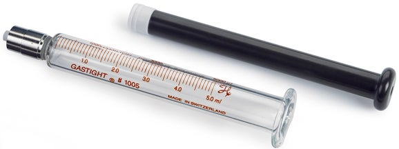 5 mL Syringe, Glass, for AT/KF Titrator