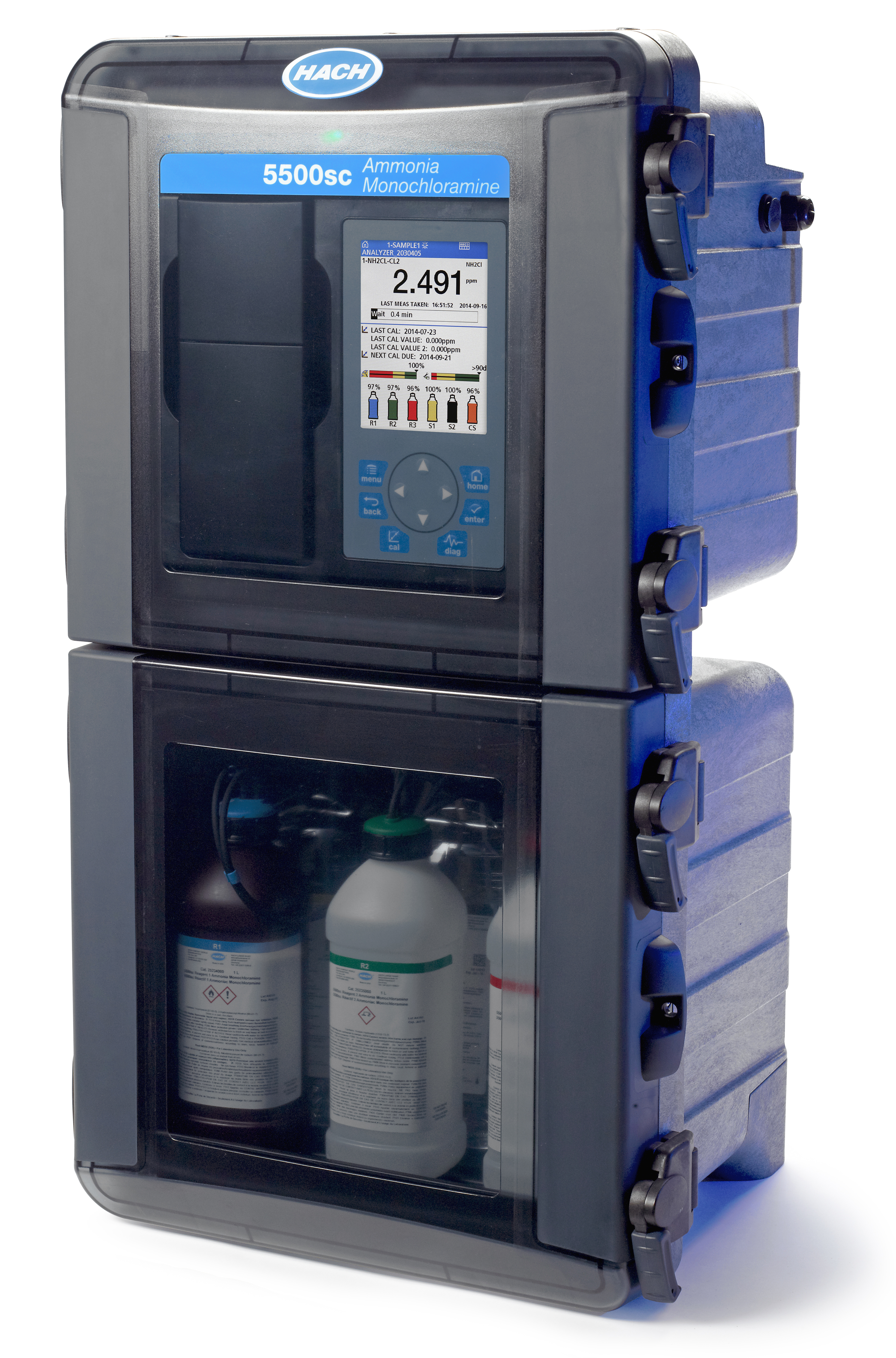 เครื่องวิเคราะห์แอมโมเนียและโมโนคลอรามีน รุ่น 5500sc