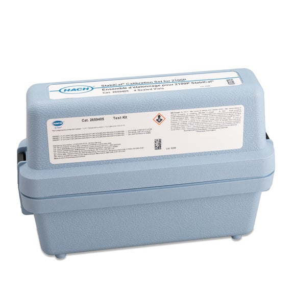 Stablcal® Turbidity Standards Calibration Kit, 2100P Portable Turbidimeter, Sealed Vials
